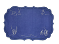 Placemat & Napkin Acquarium For 8 (16pcs)