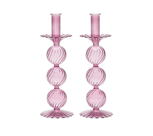 Candelstick XL in Lavender 2pcs