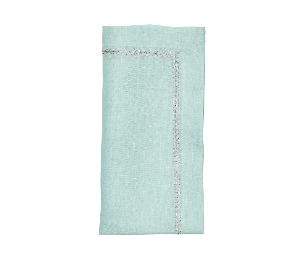 Classic Linen Napkin Sea Foam 8 pcs