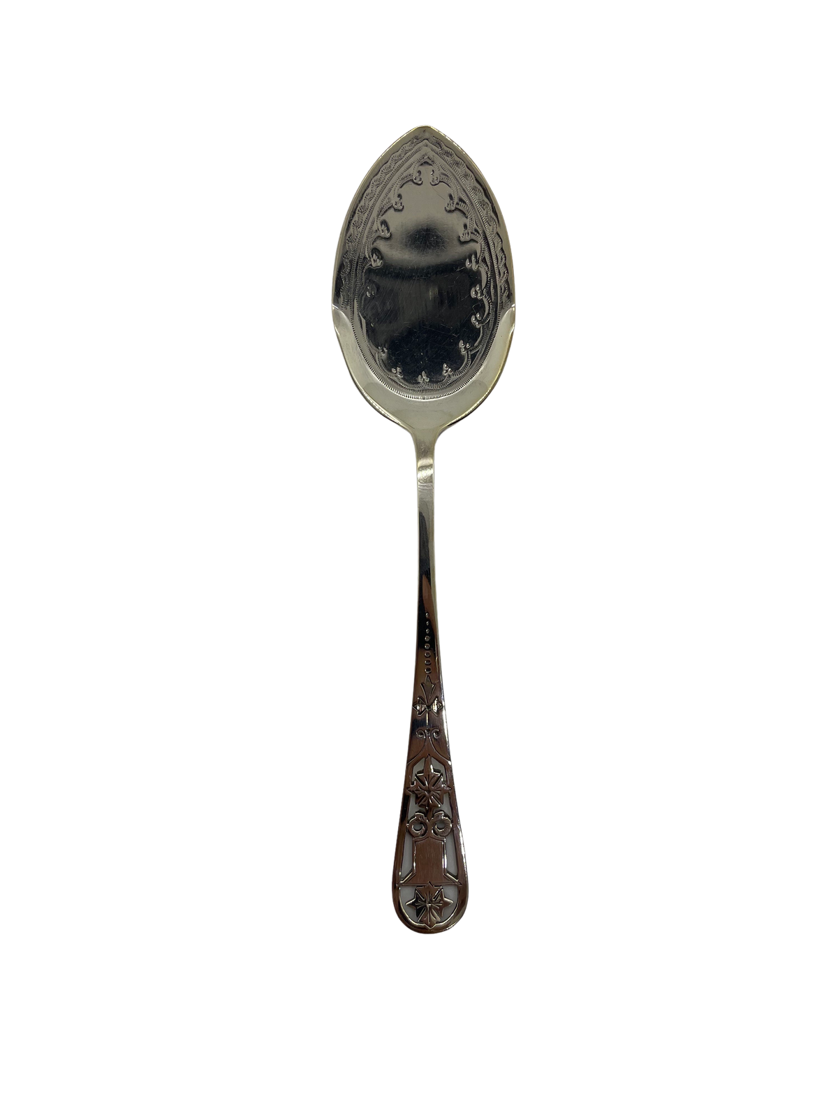 English Sterling Silver Marmelade Spoon Circa 1900